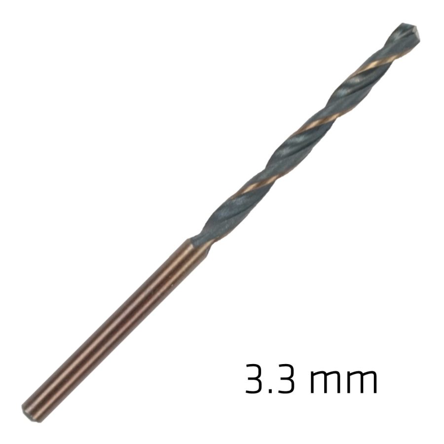 Hss Sprint Master 3.3mm Bulk Din 338 Alpen Drill Bit