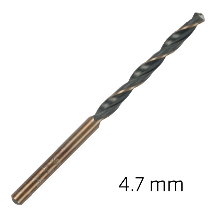 Hss Sprint Master 4.7mm Bulk Din 338 Alpen Drill Bit