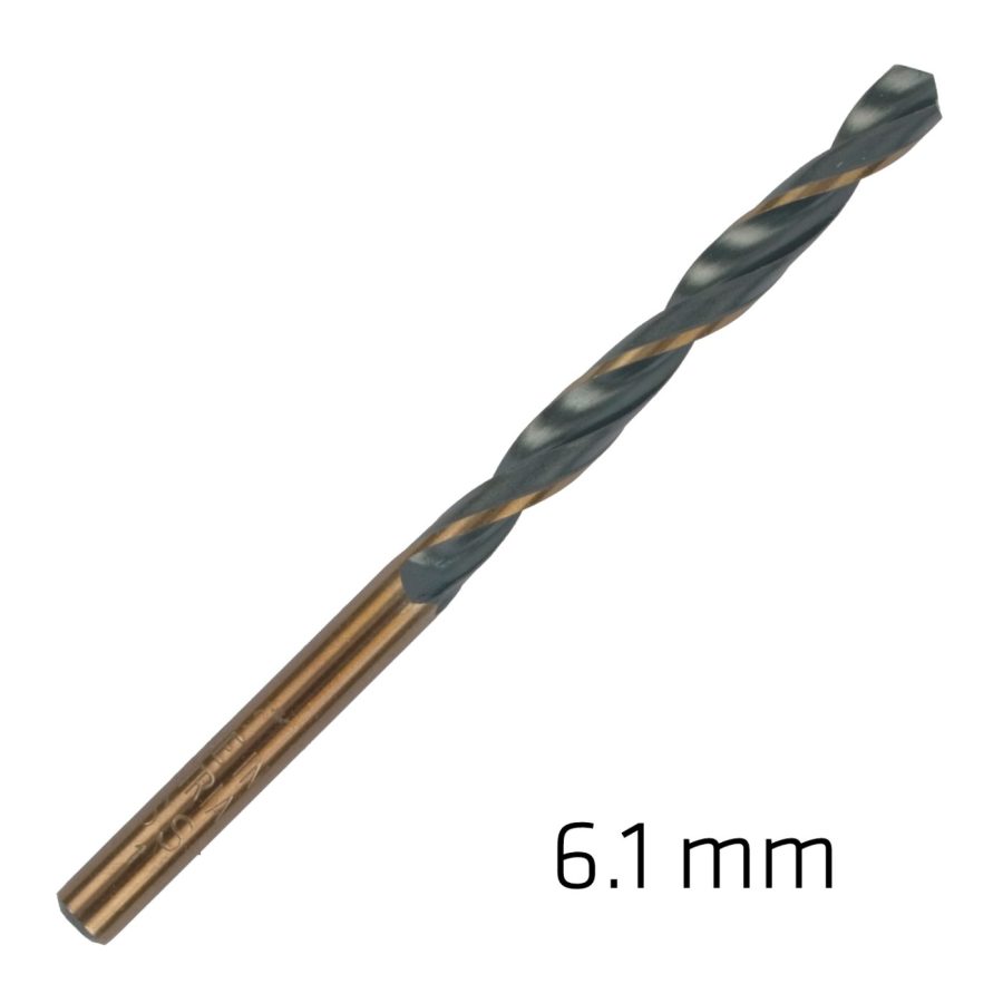 Hss Sprint Master 6.1mm Bulk Din 338 Alpen Drill Bit