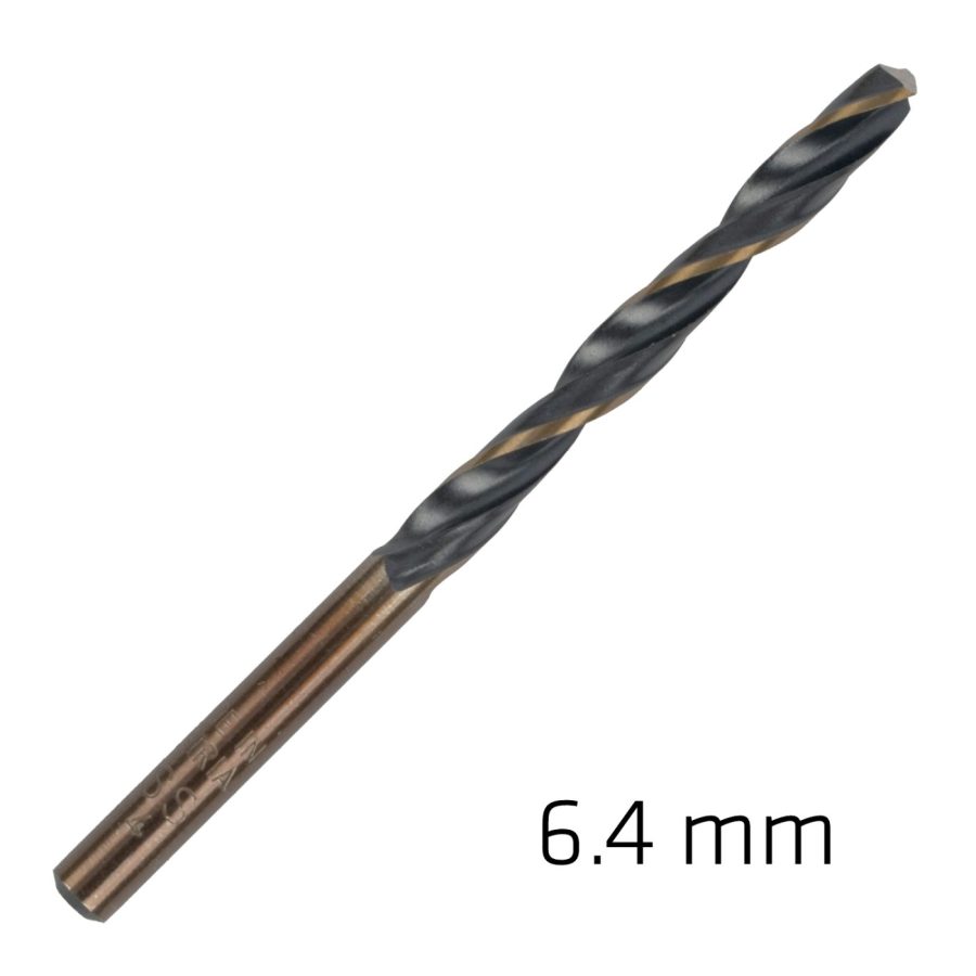 Hss Sprint Master 6.4mm Bulk Din 338 Alpen Drill Bit