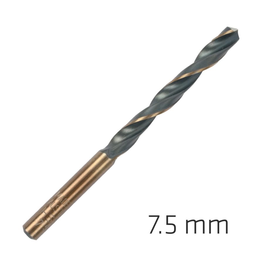 Hss Sprint Master 7.5mm Bulk Din 338 Alpen Drill Bit