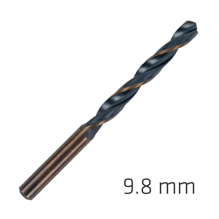 Hss Sprint Master 9.8mm Bulk Din 338 Alpen Drill Bit