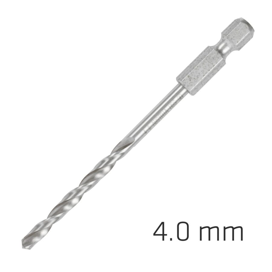 Hss Super Drill Bit Hex Shank 4mm