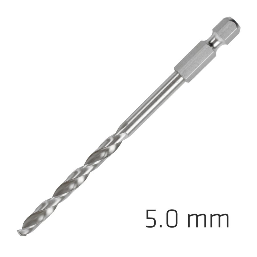 Hss Super Drill Bit Hex Shank 5mm