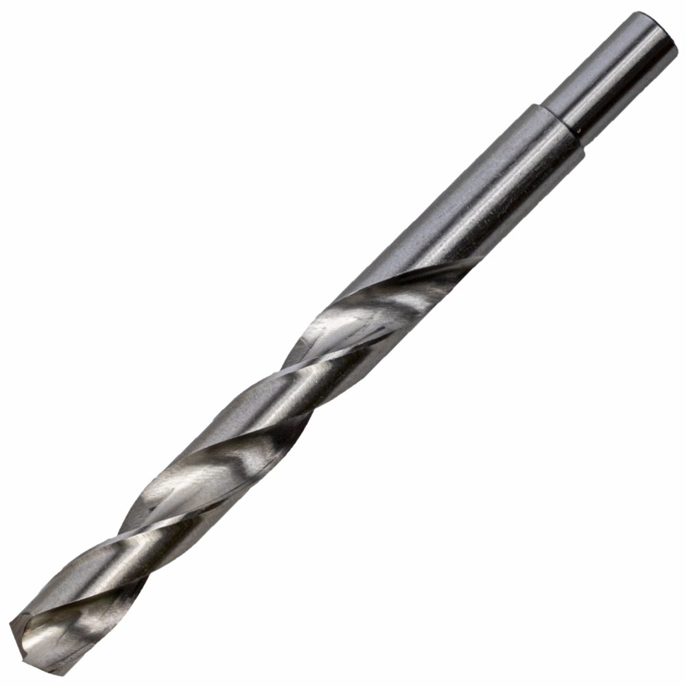Drill Hss 15.5mm 135deg 1/card Reduced Shank Industrial Bit