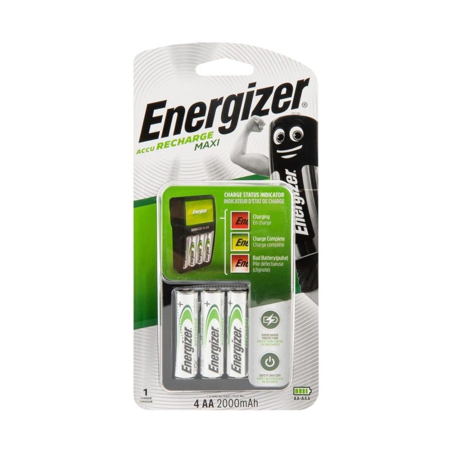 Maxi Charger (with 4 X 2000mah Aa ) Energizer