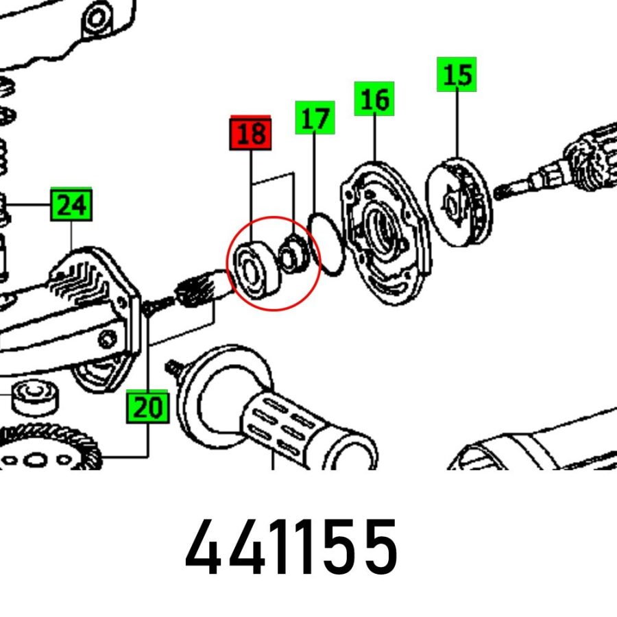 Ball Bearing Ws 115.05.e