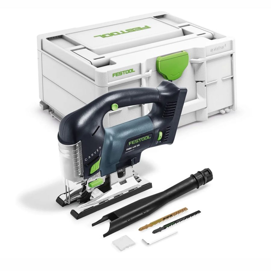 Festool PSBC 420 EB-Basic CARVEX Cordless D-Handle Pendulum Jigsaw