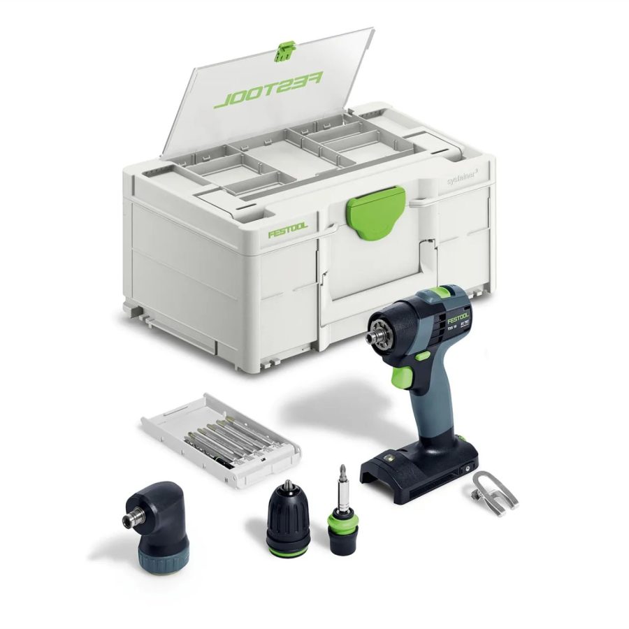 Festool TXS 18-Basic-Set Cordless Drill with classic T-shape design