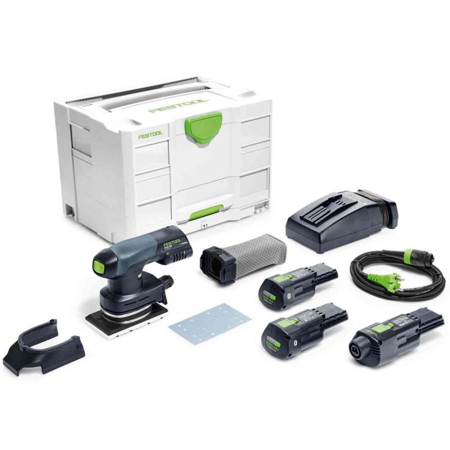 Festool RTSC 400 Li 3,0 I-Set Cordless Orbital Sander 18V