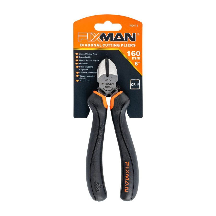 Fixman Industrial Diagonal Side Cutting Pliers 6' 170mm