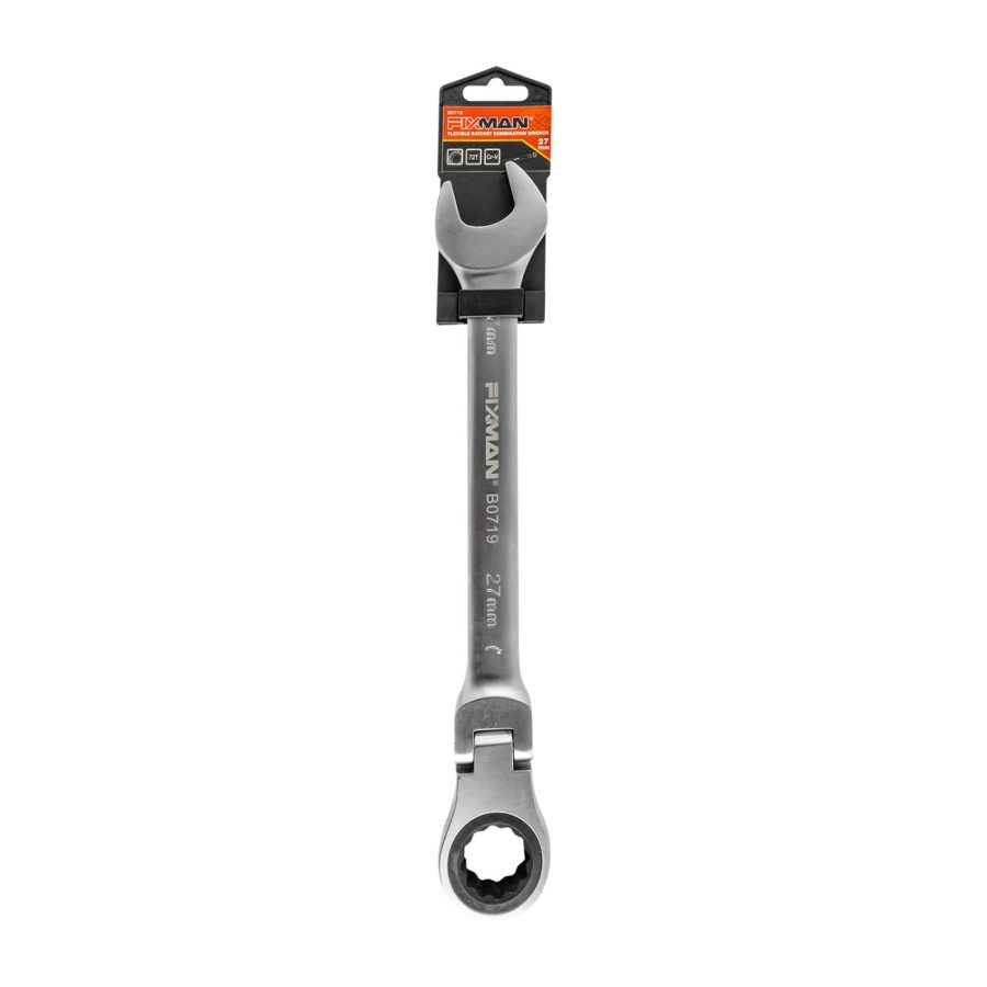 Fixman Flexible Ratchet Combination Wrench 27mm