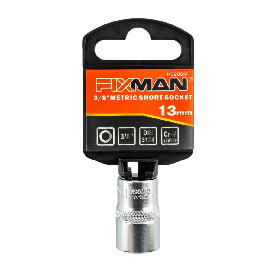 Fixman 3/8' Drive Hex Socket 13mm