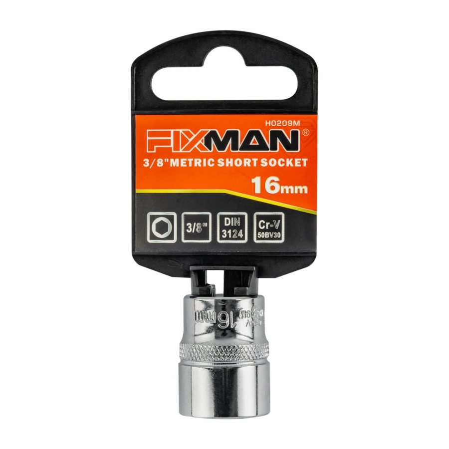 Fixman 3/8' Drive Hex Socket 16mm