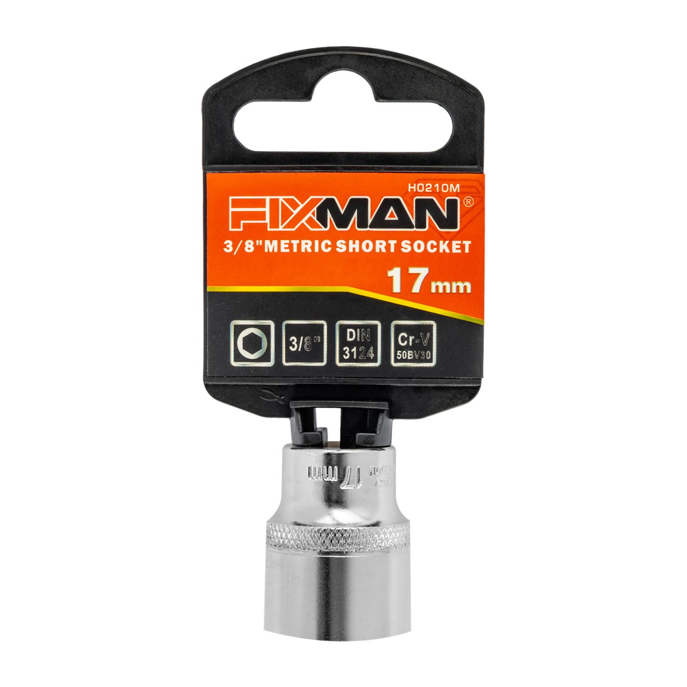 Fixman 3/8' Drive Hex Socket 17mm
