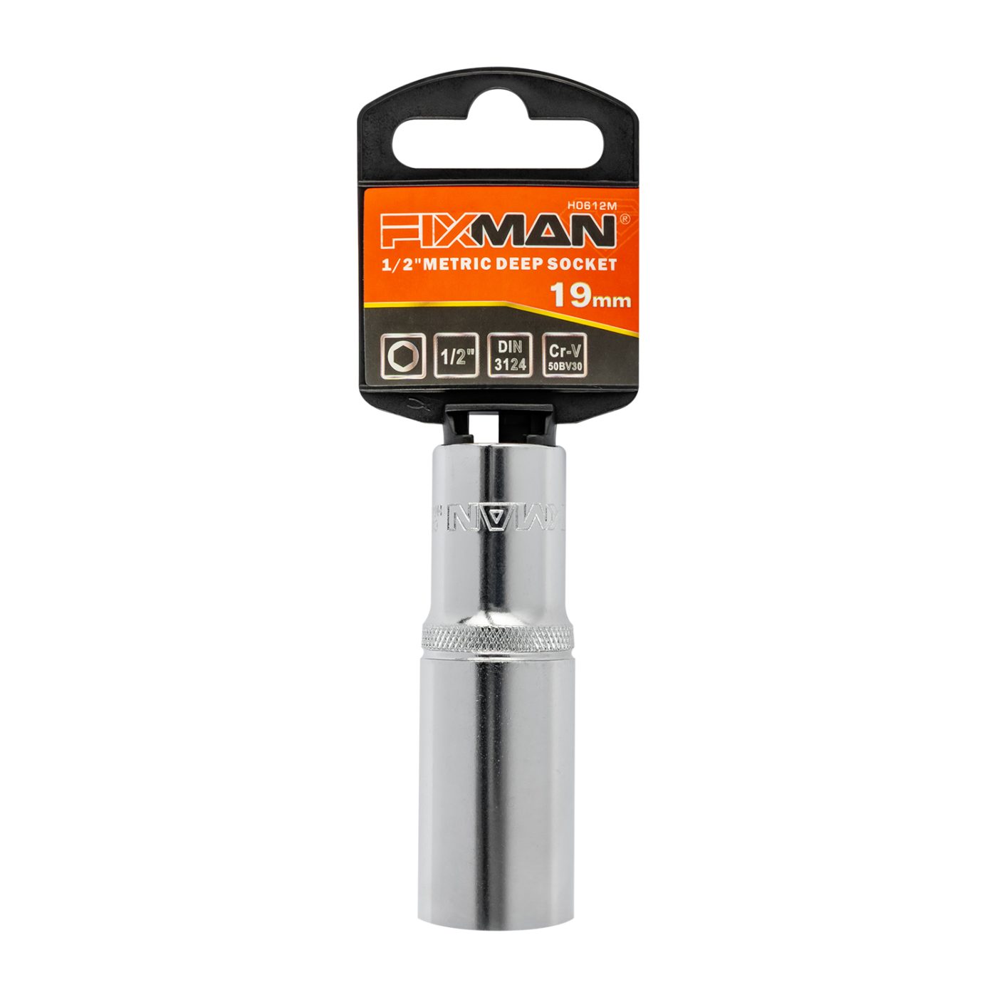 Fixman 1/2' Dr Deep Socket 19mm