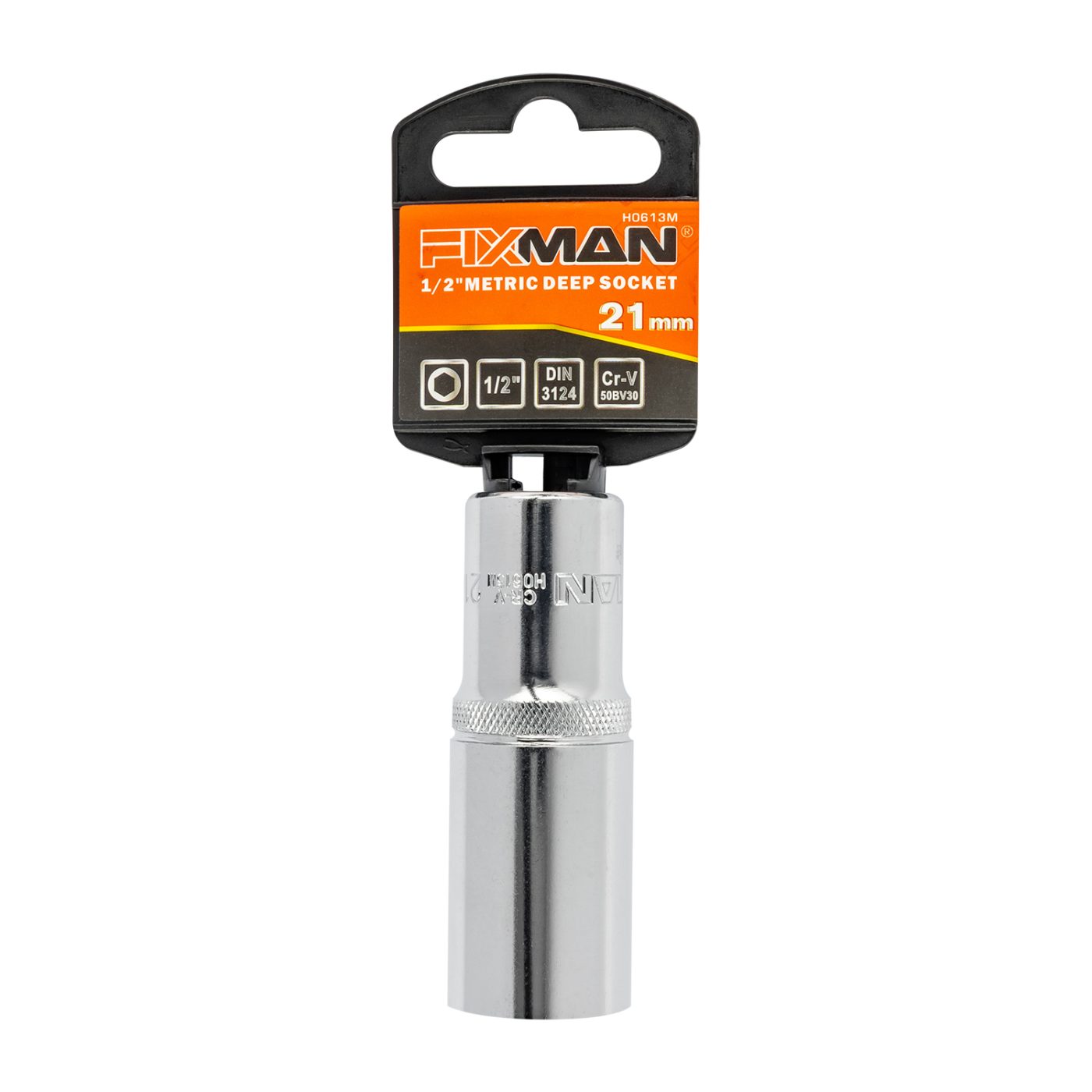 Fixman 1/2' Dr Deep Socket 21mm