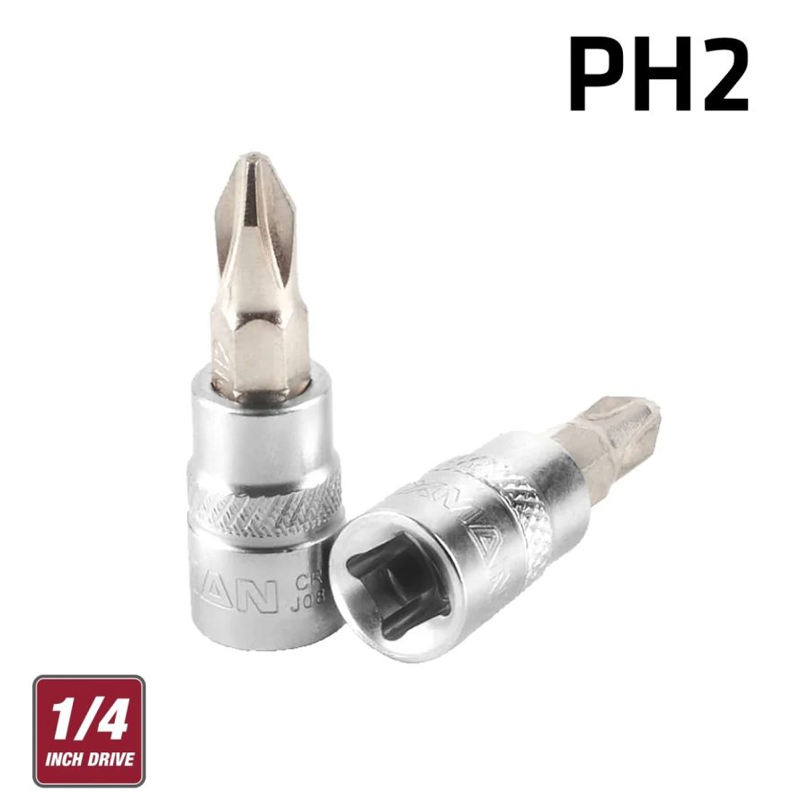 Fixman 1/4' Dr.bit Socket Ph2 Phillips Screwdriver Bit