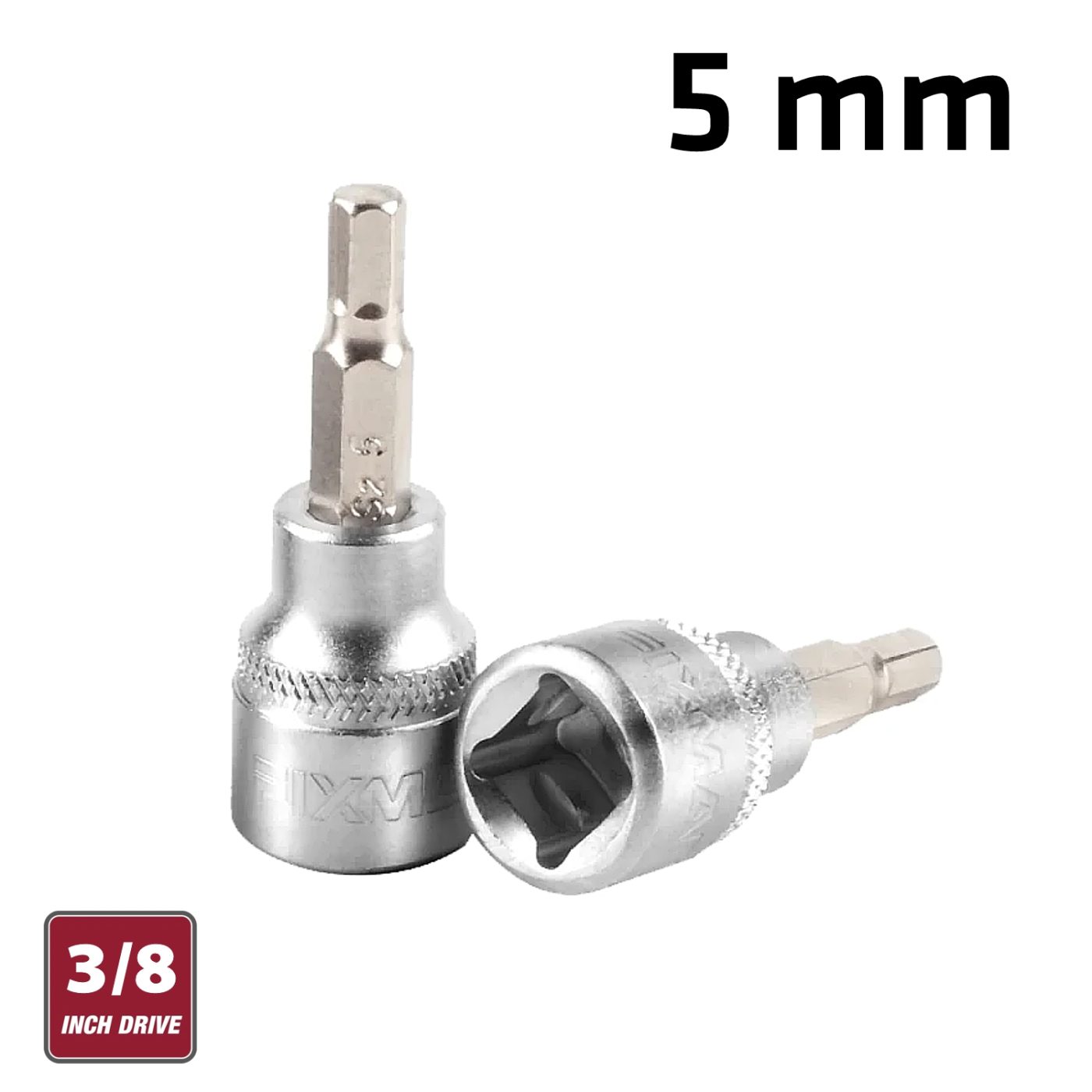 Fixman 3/8' Dr.bit Socket 5mm Hex Allen H5