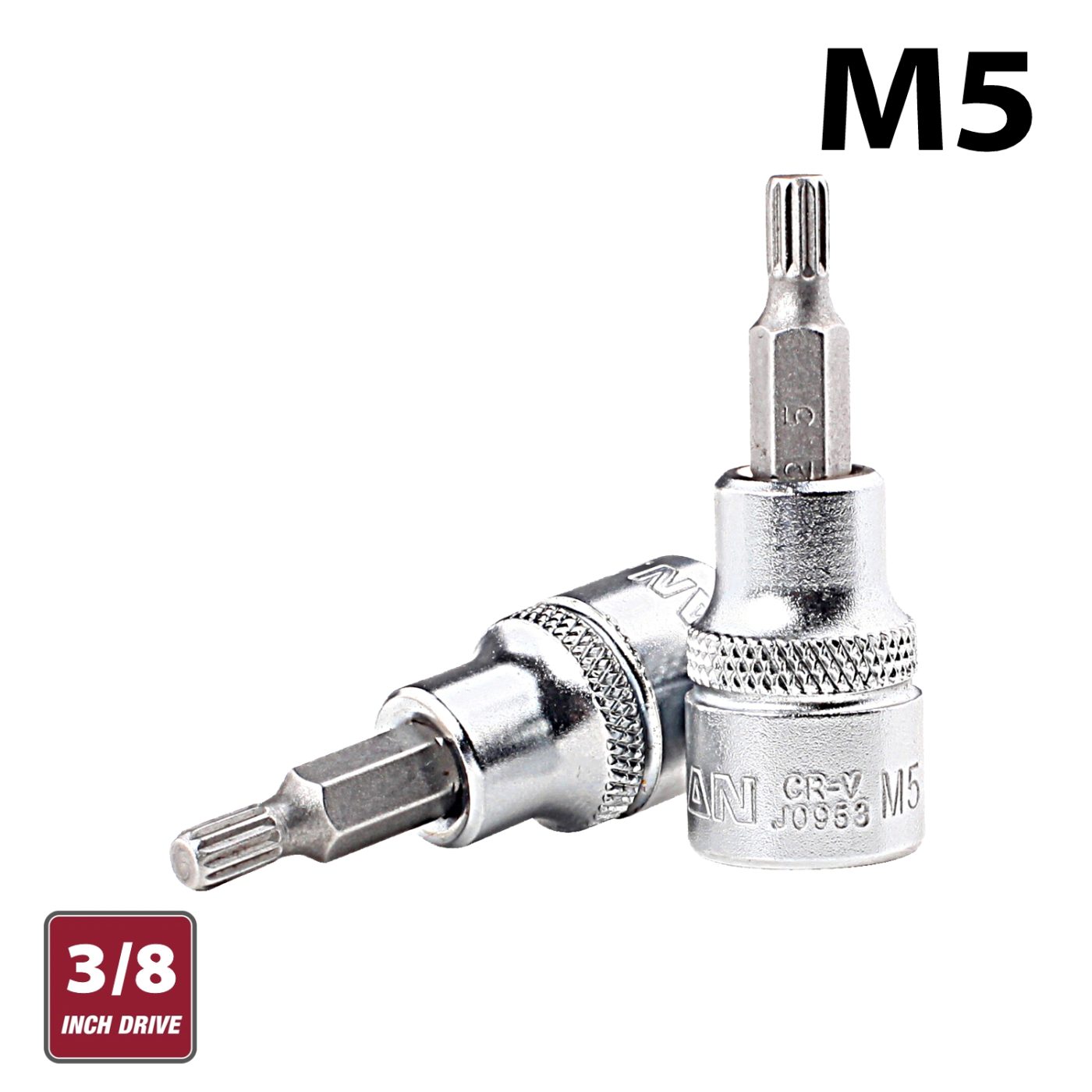 Fixman 3/8' Dr.bit Spline Socket M5