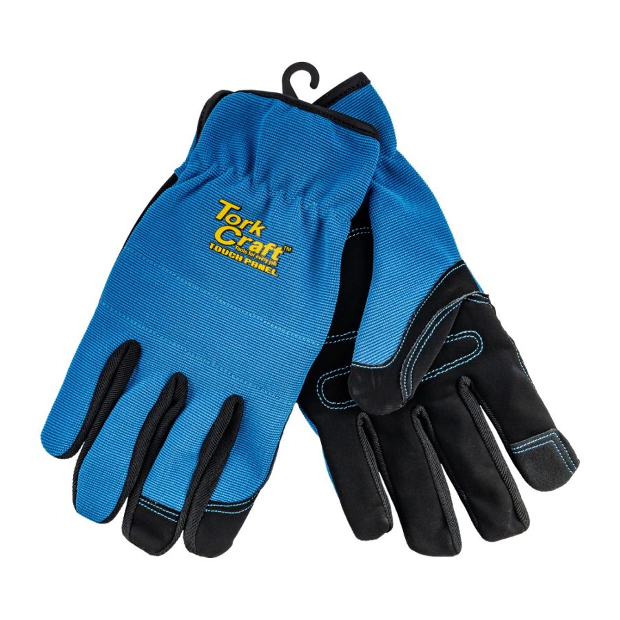 Glove Blue X-large With Pu Palm Multi Purpose