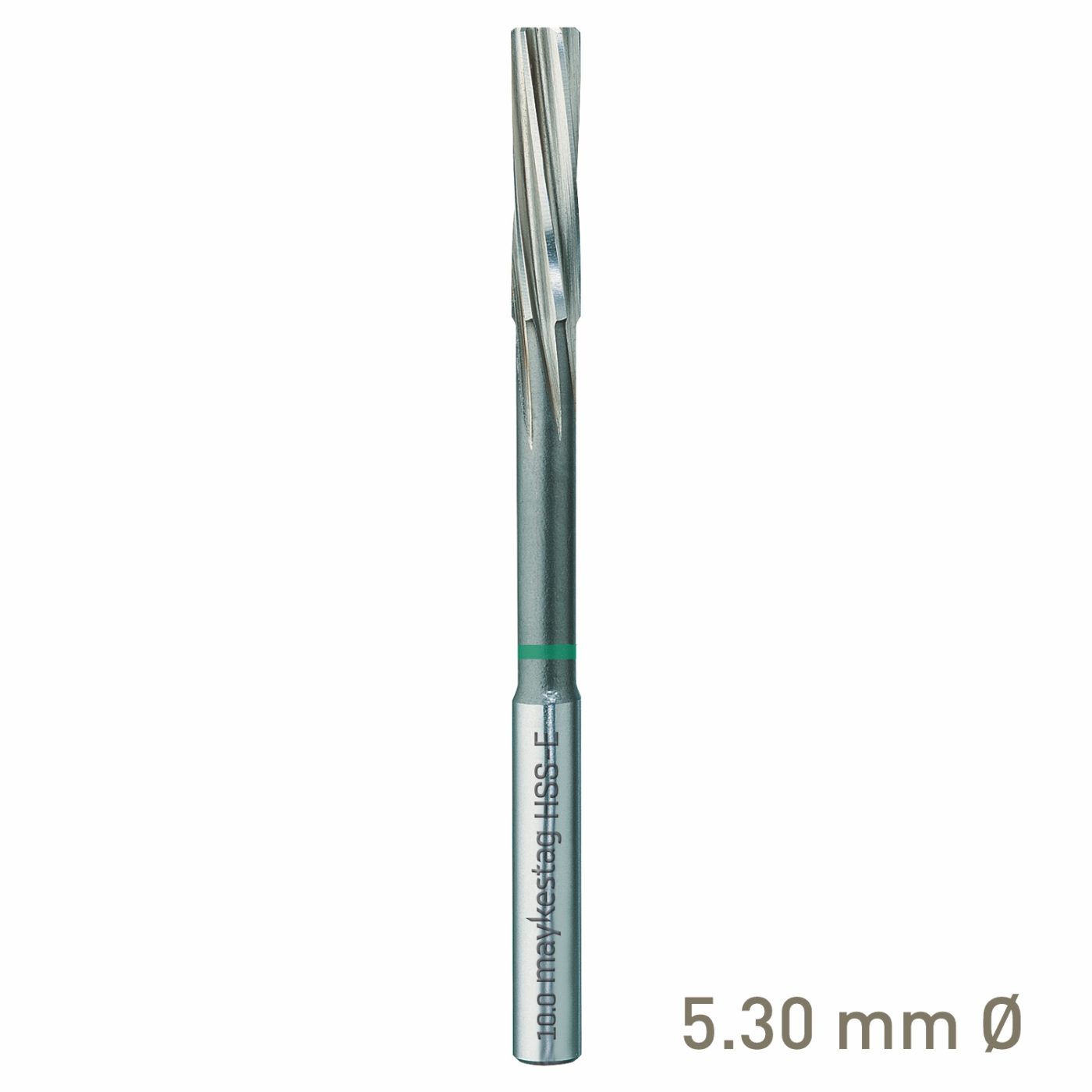 Hss Mach Reamer Z6 5.3 H7 L/h Spiral