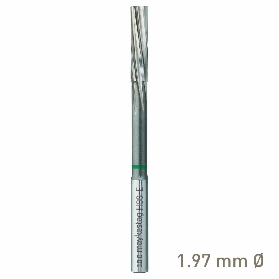 Maykestag HSS-E NC Machine Reamer 1.97mm Nominal Shank Form D