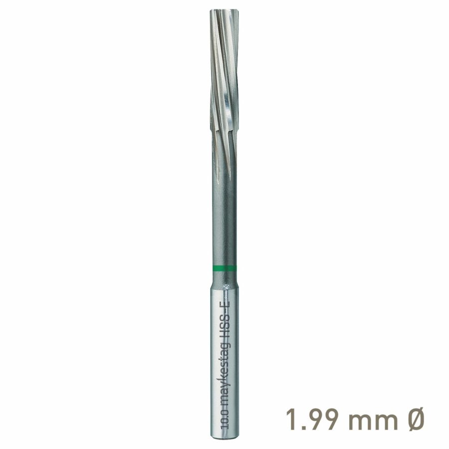 Maykestag HSS-E NC Machine Reamer 1.99mm Nominal Shank Form D