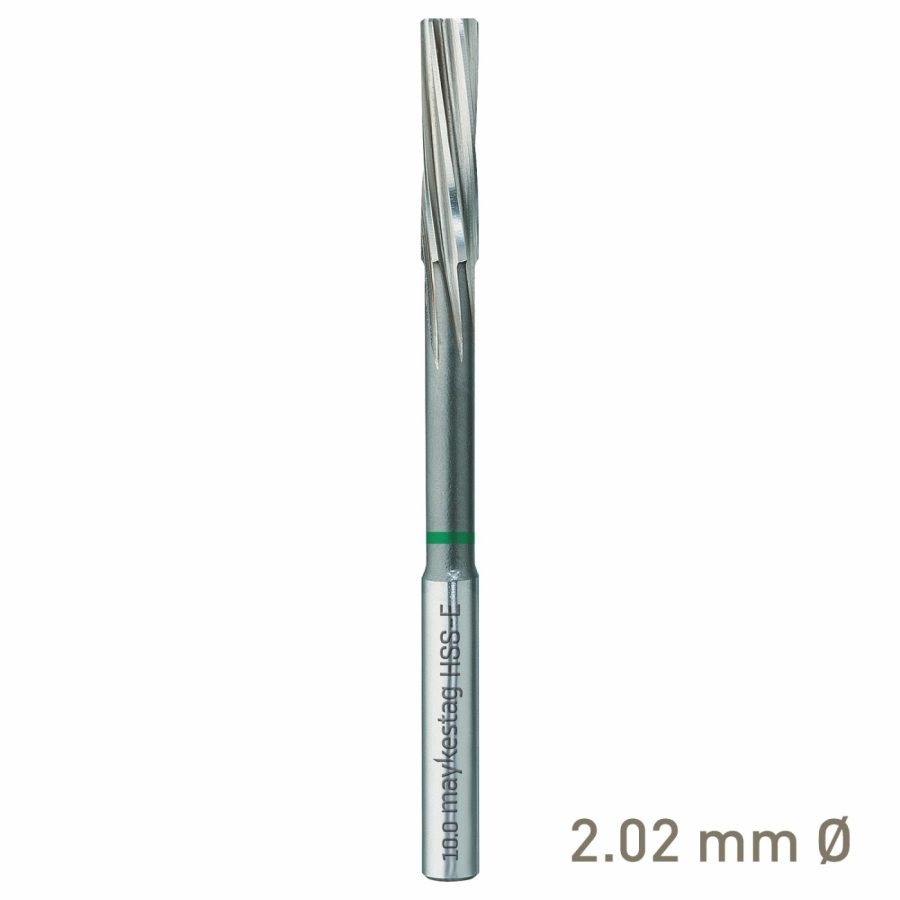 Maykestag HSS-E NC Machine Reamer 2.02mm Nominal Shank Form D