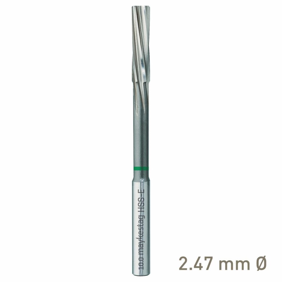Maykestag HSS-E NC Machine Reamer 2.47mm Nominal Shank Form D