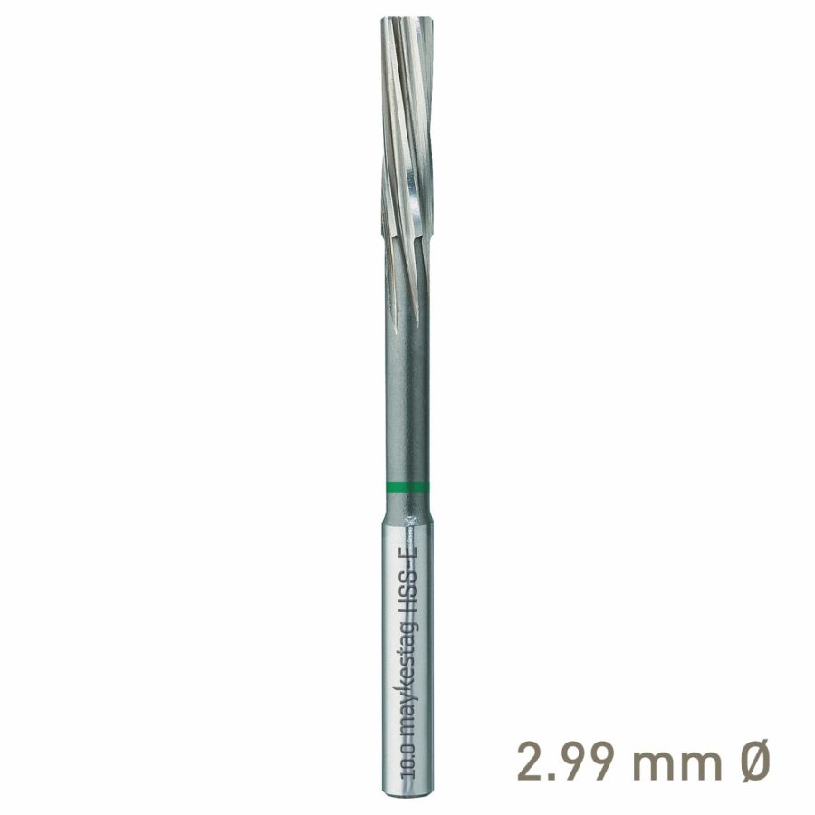 Maykestag HSS-E NC Machine Reamer 2.99mm Nominal Shank Form D