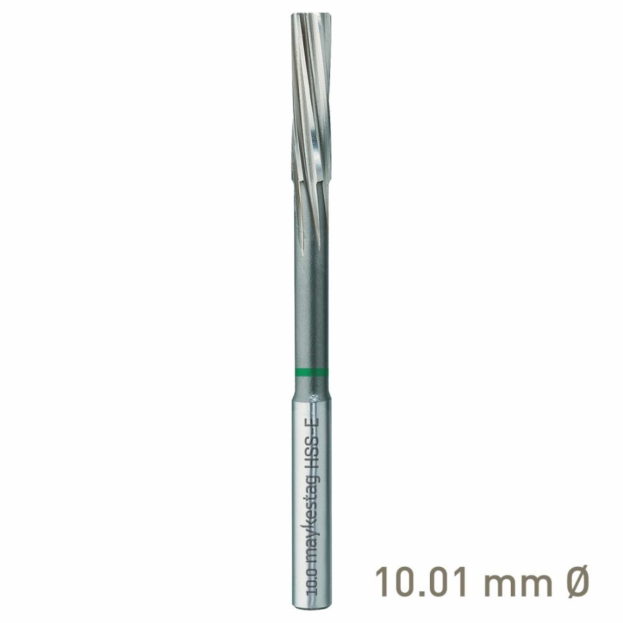 Maykestag HSS-E NC Machine Reamer 10.01mm Nominal Shank Form D
