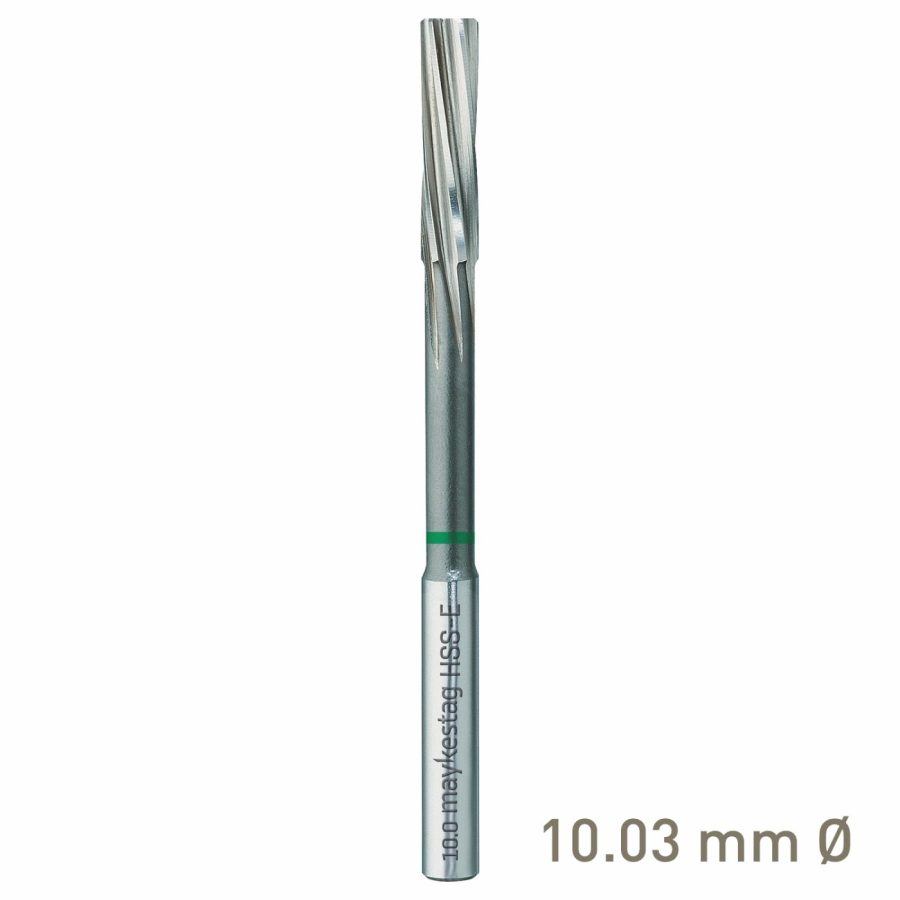 Maykestag HSS-E NC Machine Reamer 10.03mm Nominal Shank Form D