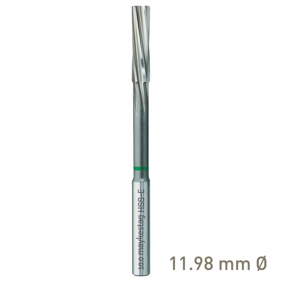 Maykestag HSS-E NC Machine Reamer 11.98mm Nominal Shank Form D