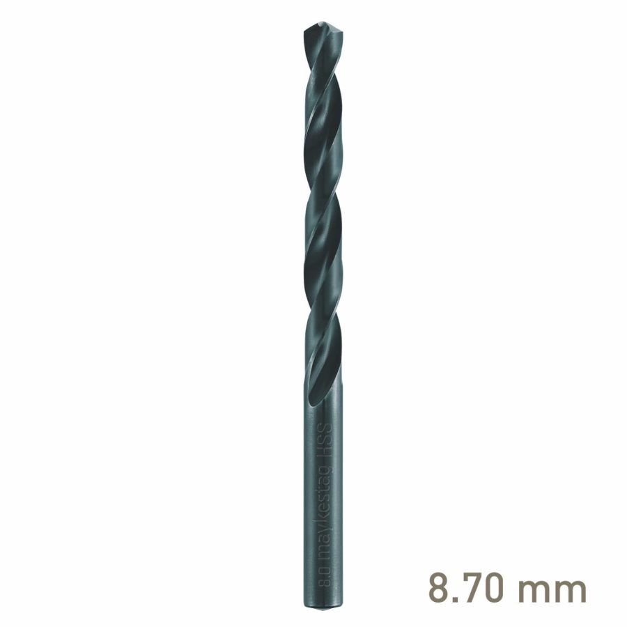 Maykestag HSS Jobber Drill Bit 8.7mm Bulk Split Point Industrial