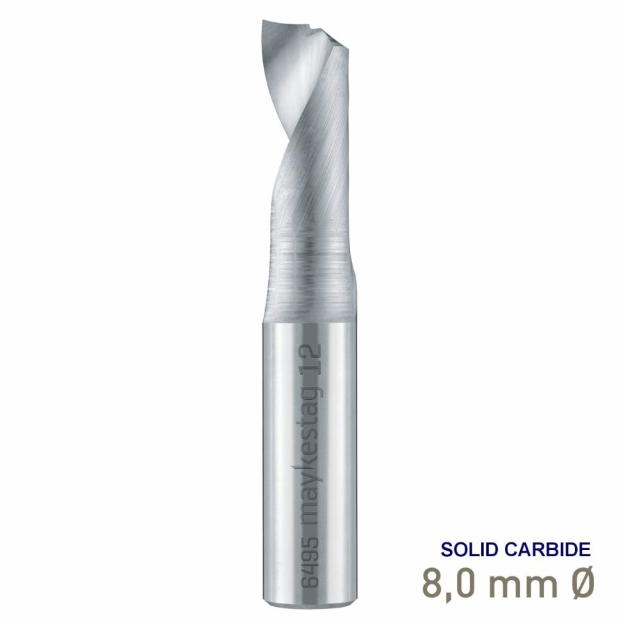 Sc Flute End Mill F.pvc 8.0 30 Degree Ws Type W Rr 40mm
