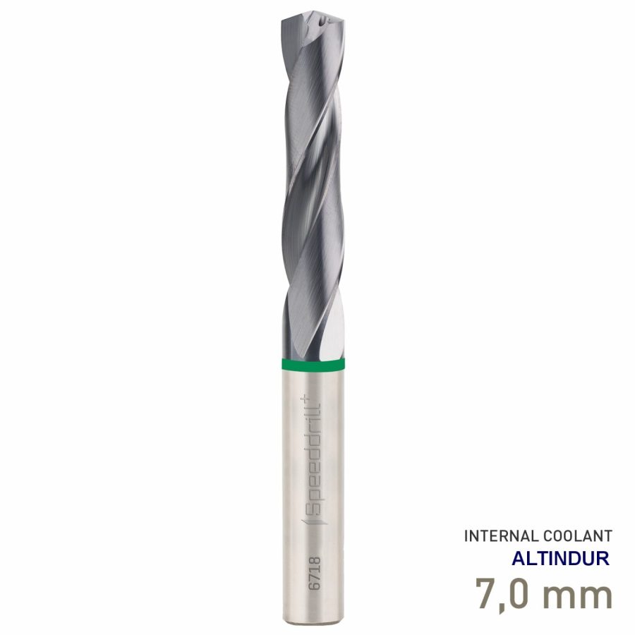 Maykestag Speeddrill+ Universal Solid Carbide Drill Bit 7mm 3xD ALTINDUR