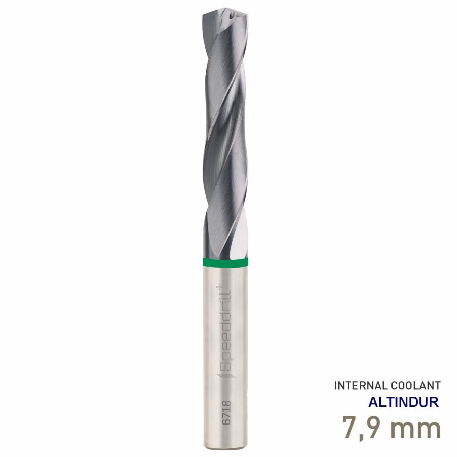 Maykestag Speeddrill+ Universal Solid Carbide Drill Bit 7.9mm 3xD ALTINDUR