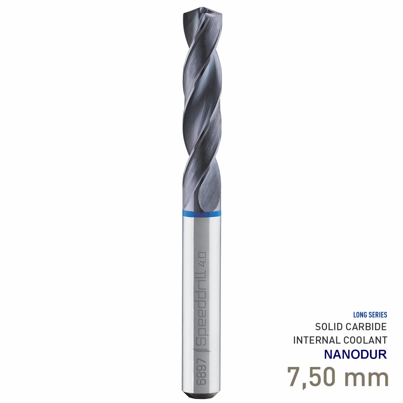 Speedrill 4.0 Inox 7 5 Din 6537l 5xd Nanodur Int.coolant Din 6535