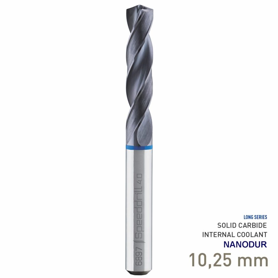 Speedrill 4.0 Inox 10 25 Din 6537l 5xd Nanodur Int.coolant Din 653