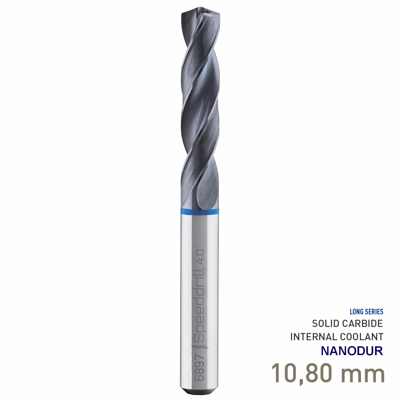 Speedrill 4.0 Inox 10 8 Din 6537l 5xd Nanodur Int.coolant Din 6535