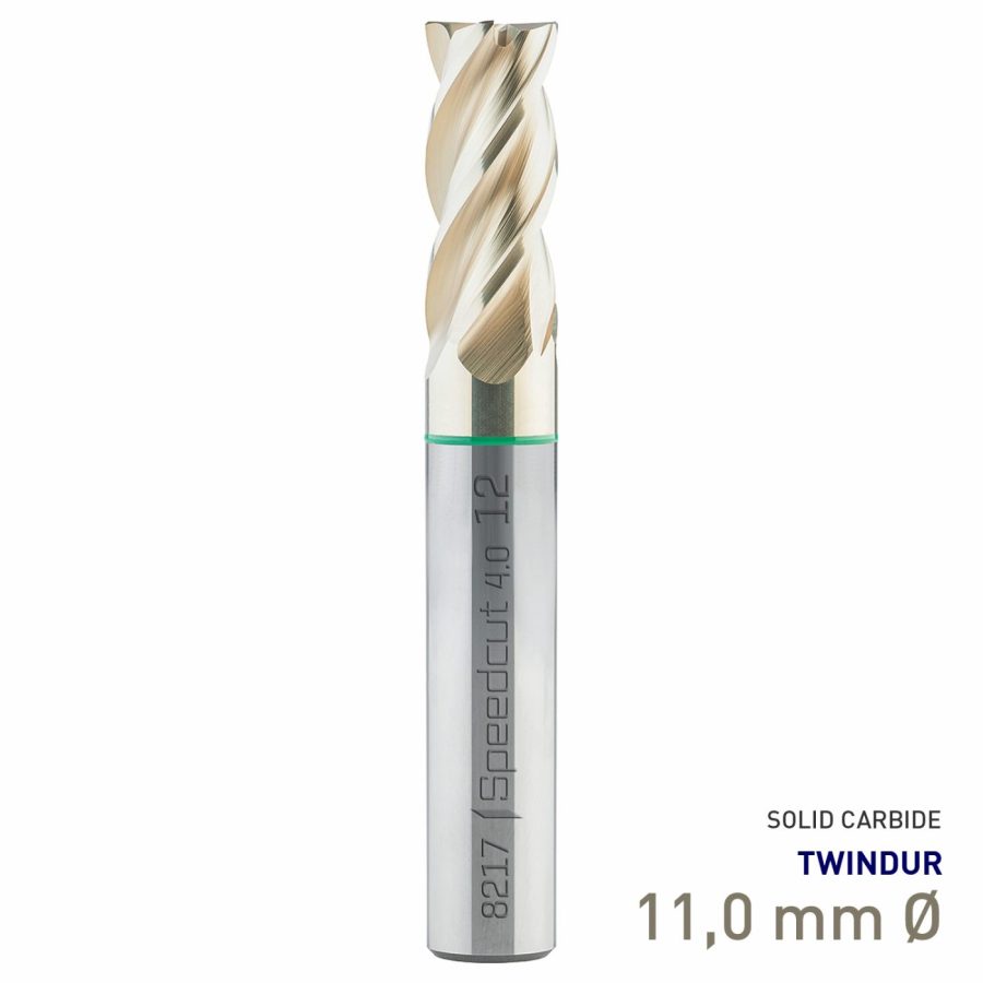 Maykestag Speedcut 4.0 Universal HPC Solid Carbide End Mill 11mm Long Series 4 Flute