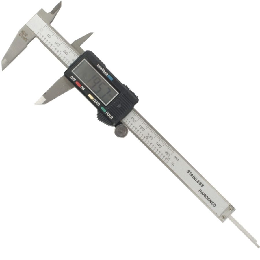 Vernier Digital 150mm Memory Hold S/steel 0.01mm Acc. Metric / Inch