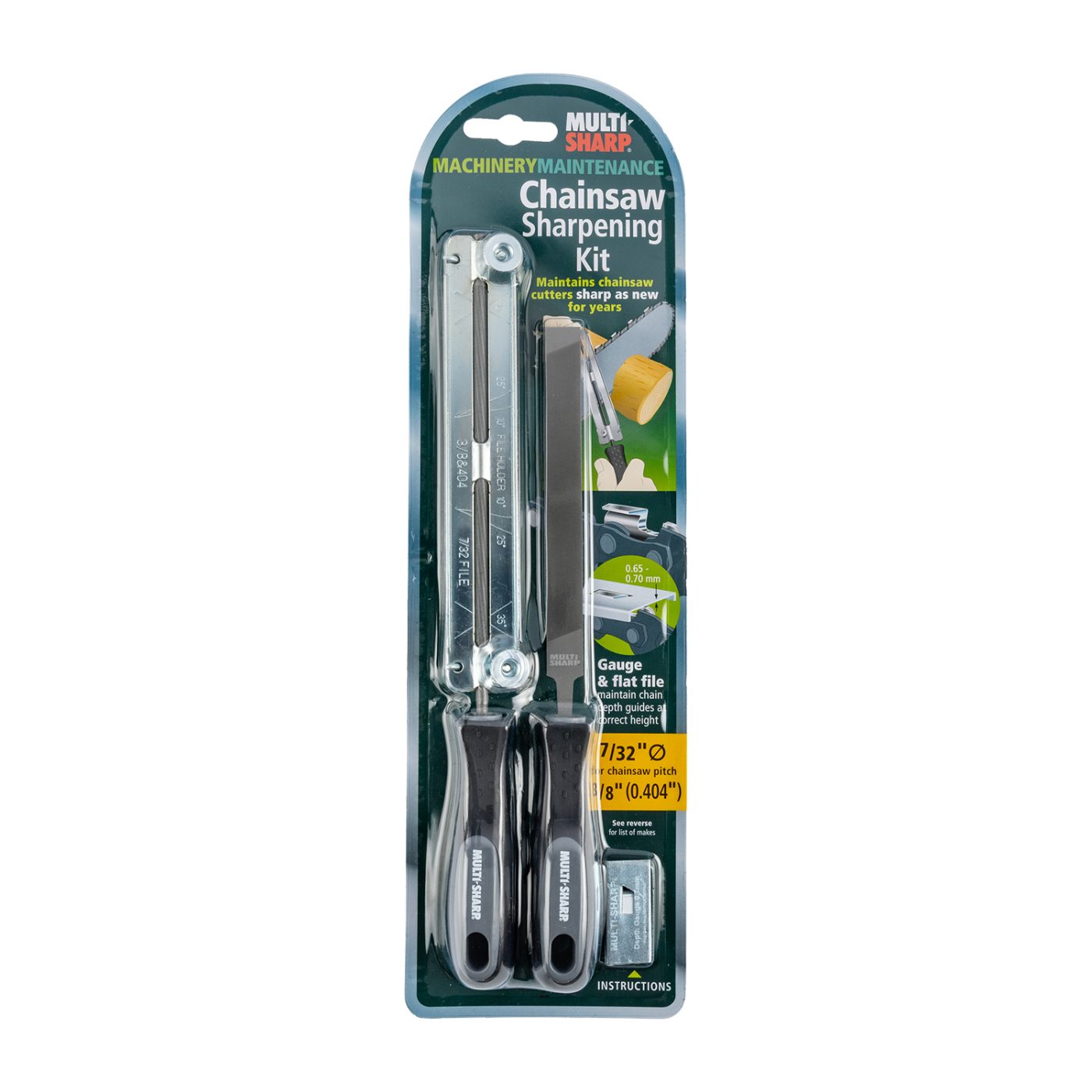 Multi-Sharp 7/32' Chainsaw Sharpener Kit