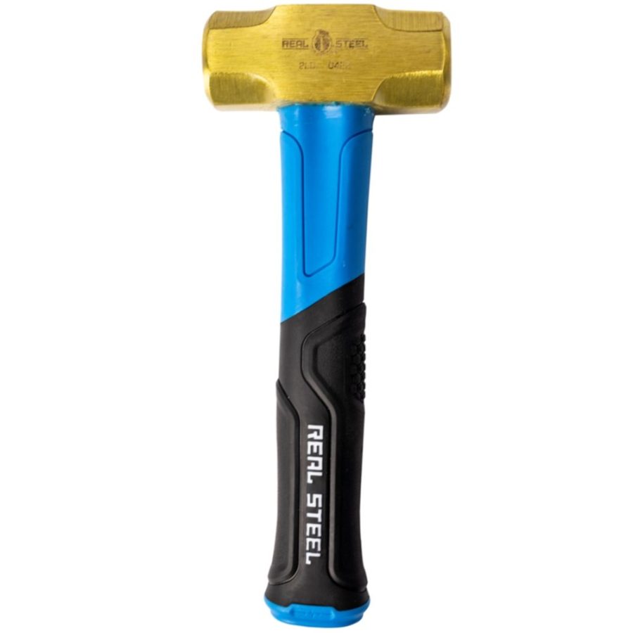 Brass Hammer 2lb Sledge Fibre Glass Handle
