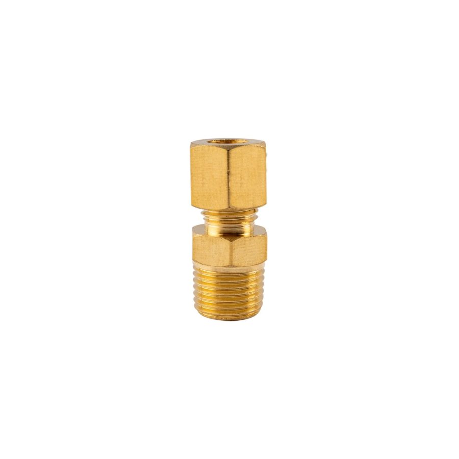 Brass Conical Str. 5/32' Tube X 1/8' M