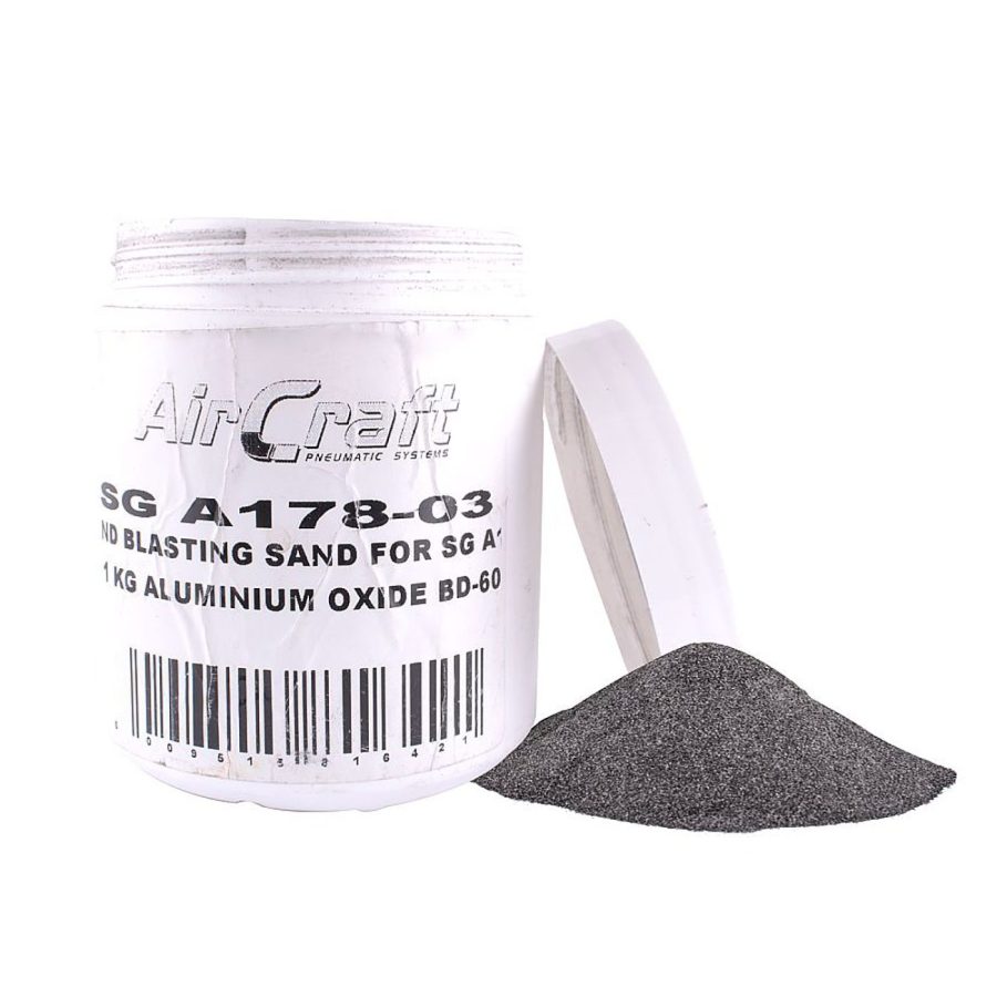Sand Blasting Sand For Sg A178 150grit 1 Kg Aluminium Oxide Bd-60
