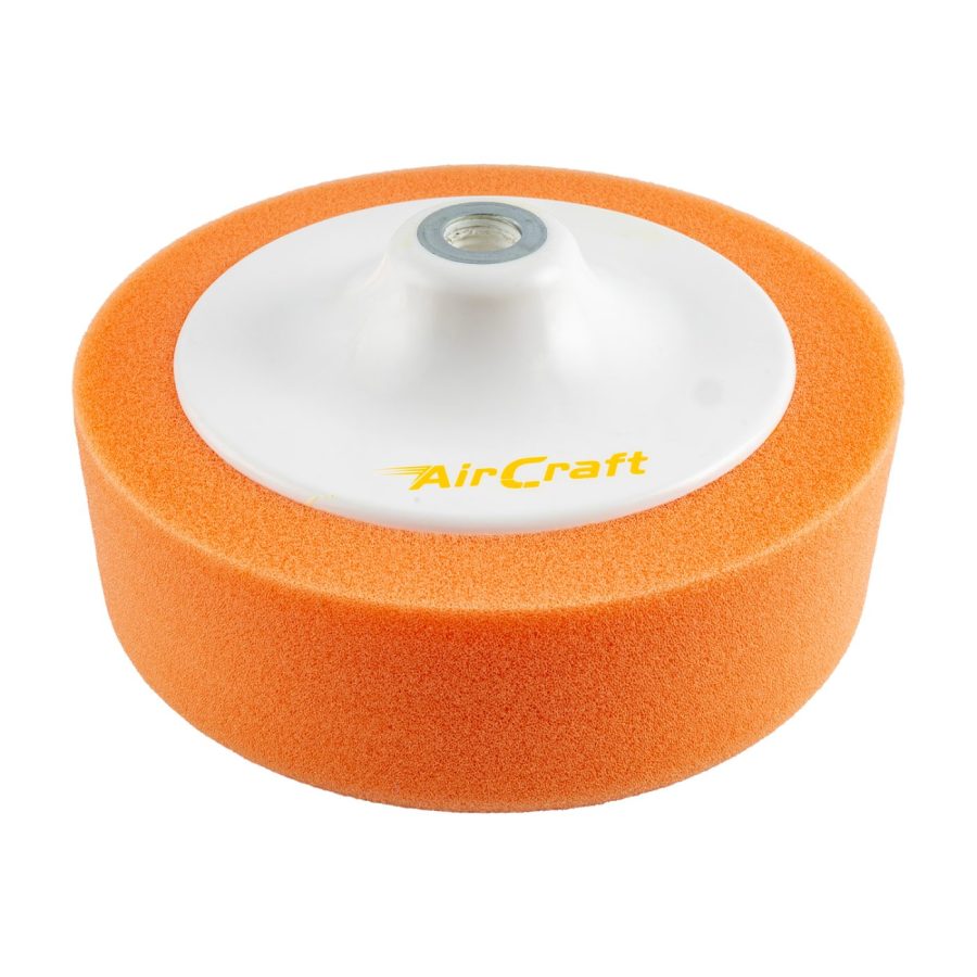 AirCraft SG CS15014 Compounding Sponge Orange Firm 150mm x 50mm x M14