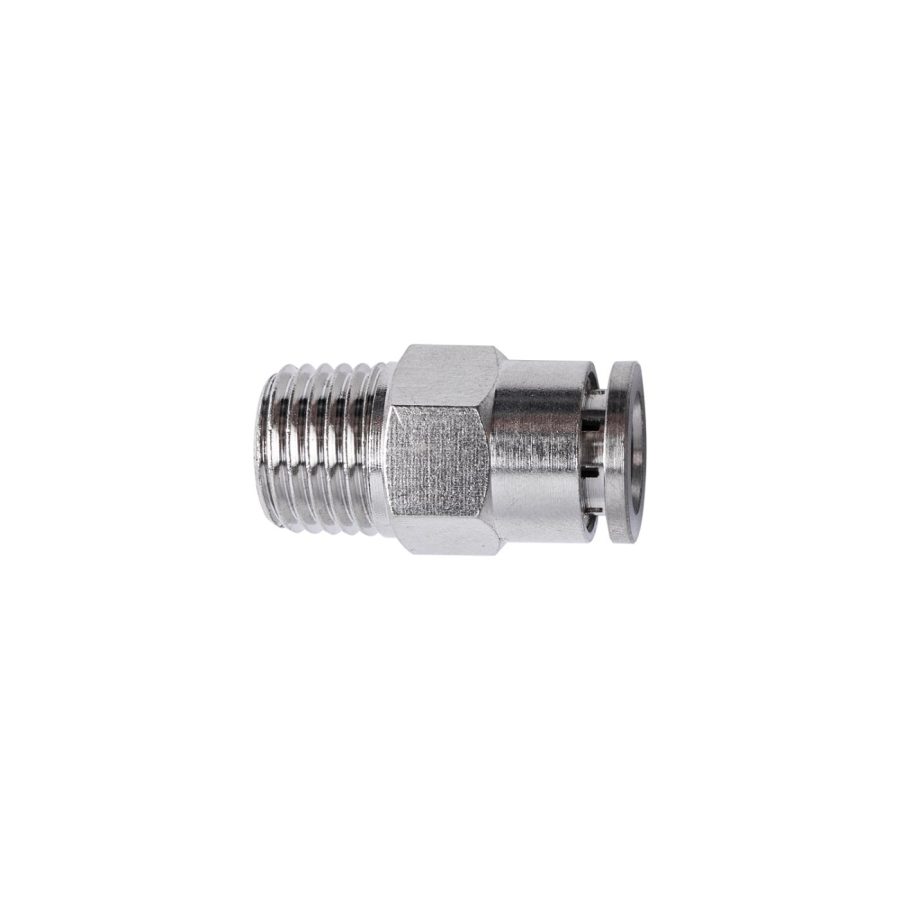 Metal Pu Fitting Straight 8mm X 1/4' M
