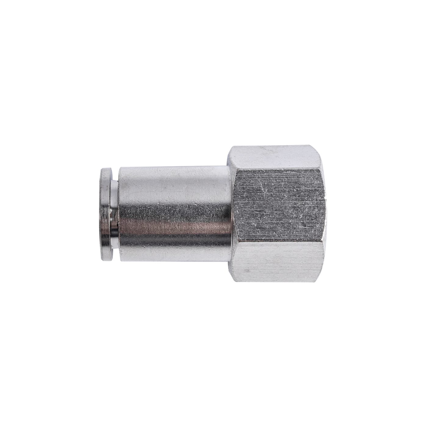 Metal Pu Fitting Straight 10mm 3/8' F